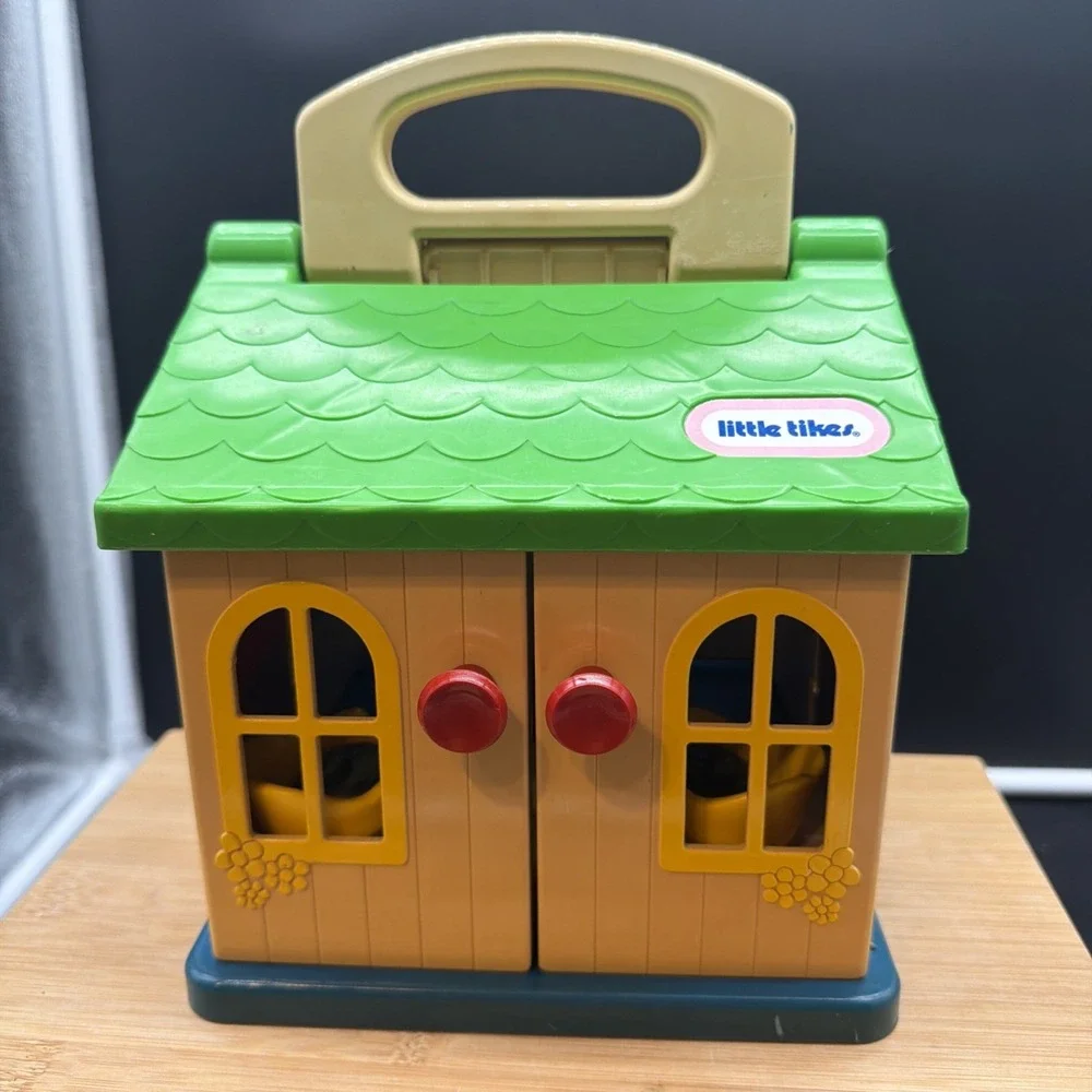 Little Tikes Toddle Tots Family House Vintage Playset 1980's MADE IN USA OHIO